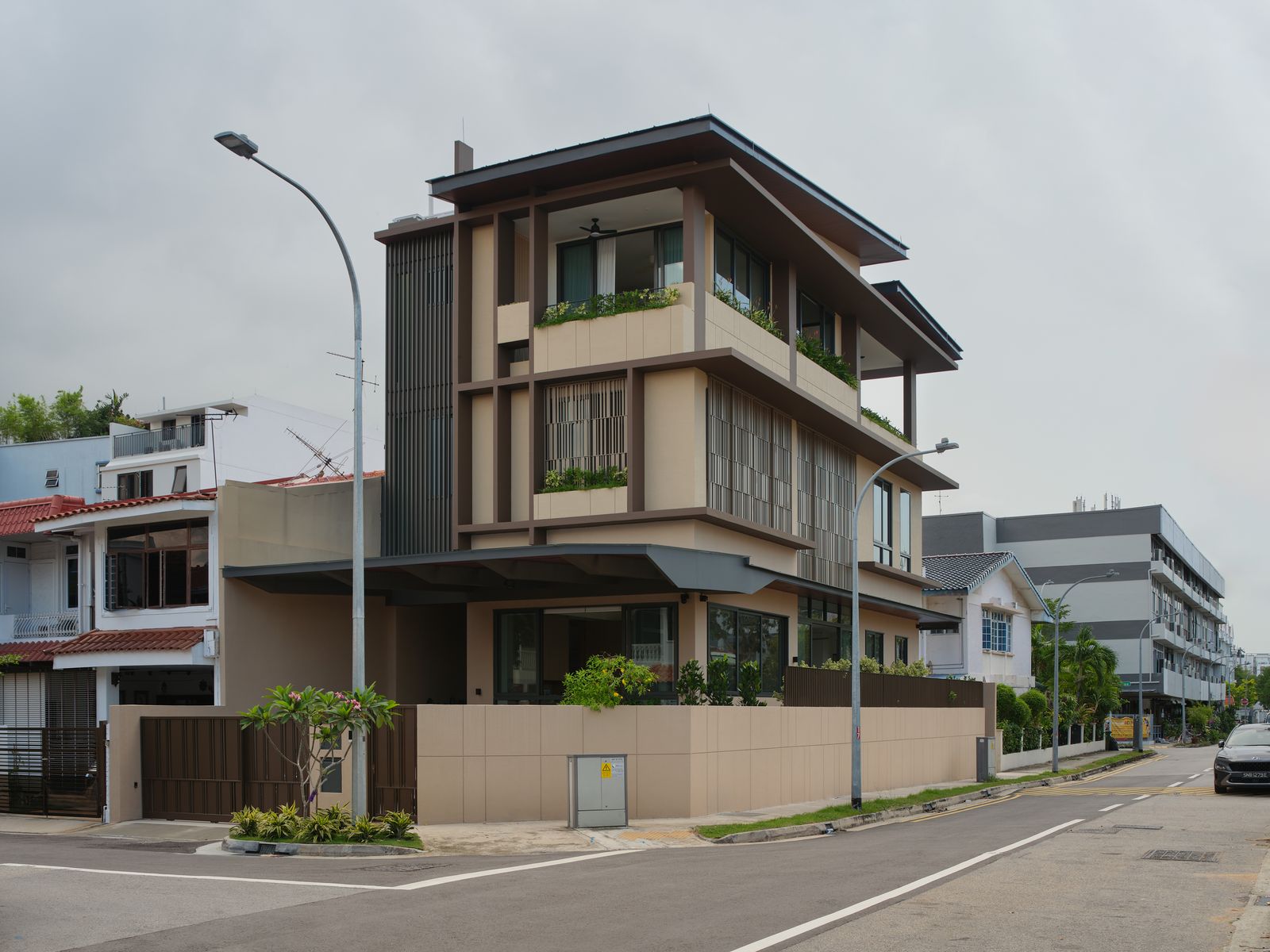 House of Grids, a residential interior built on a disciplined grid