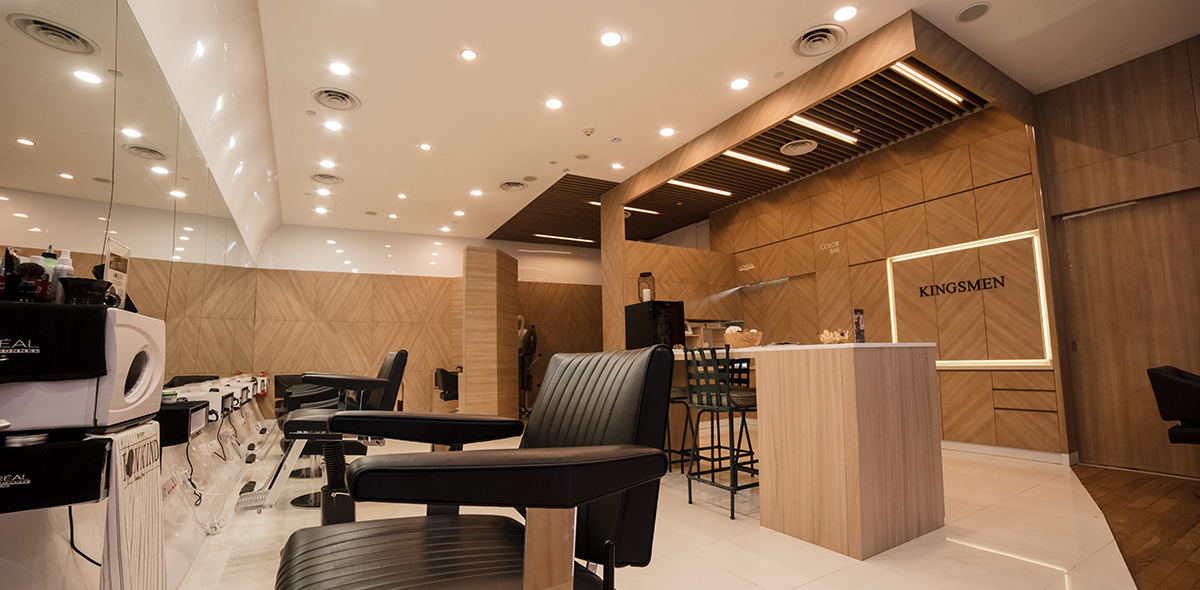 A retail and brand space for Kingsmen at 313 Somerset
