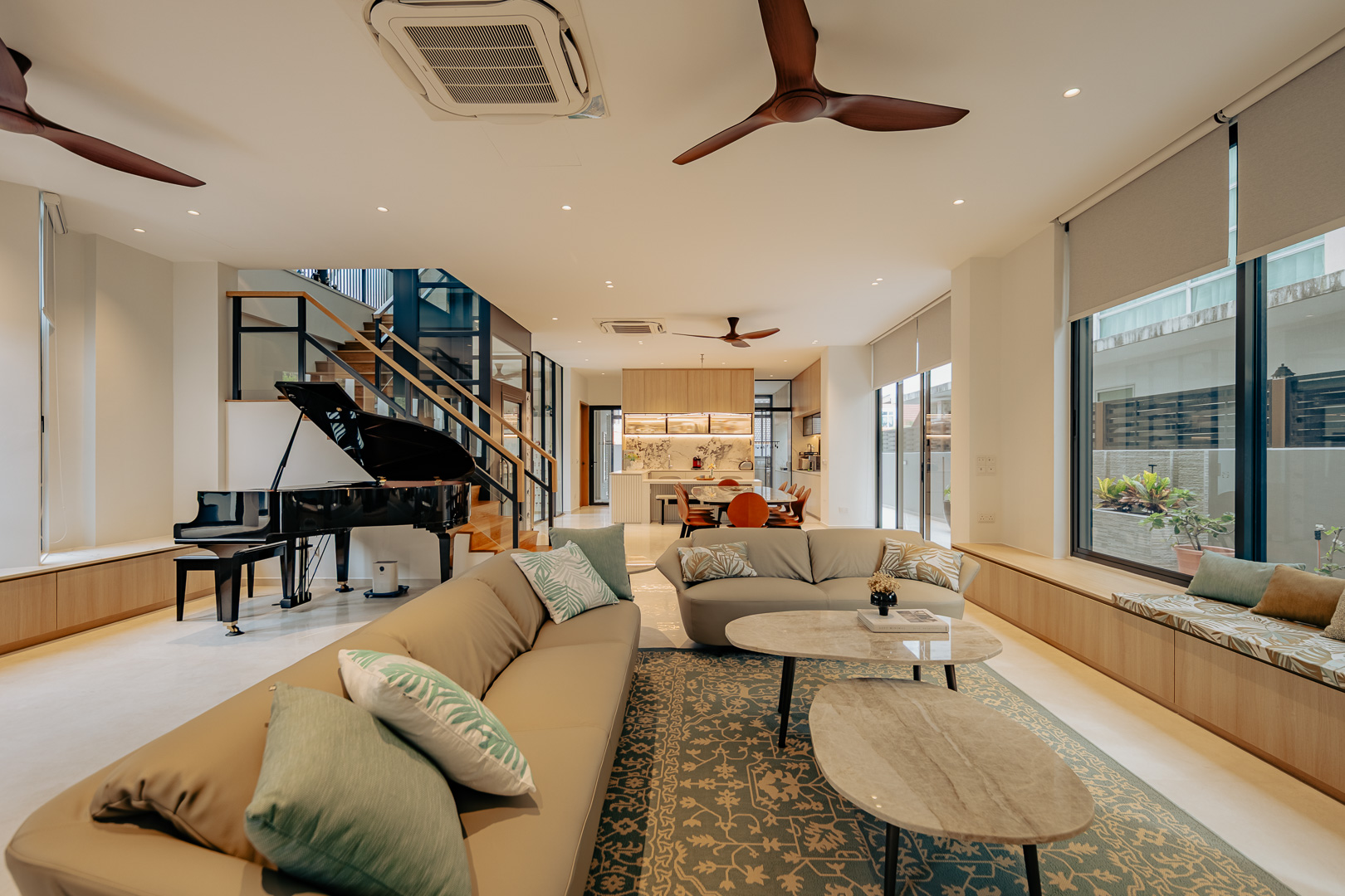 The Angled House, a landed home shaped by an angular geometry