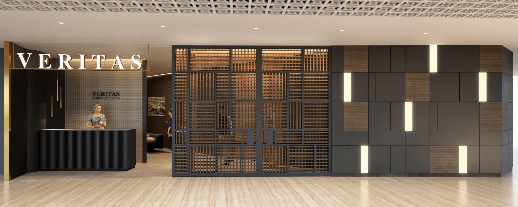A commercial retail unit being fitted out